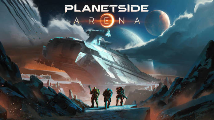 PlanetSide Arena - pierwsze spojrzenie na ogromną mapę oraz krążownik lotniczy...